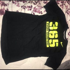 Nike “365 every damn day” neon shirt